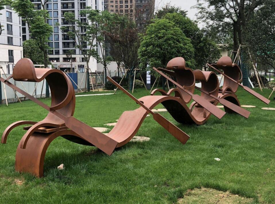 卡若锈钢板造型