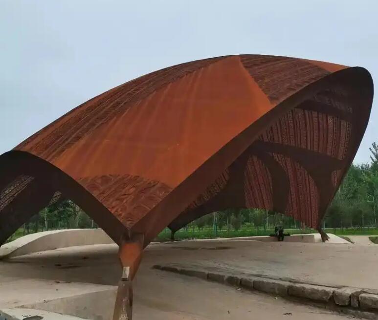 卡若耐候钢幕墙案例